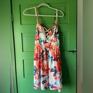 Charolette Russe midi floral dress
